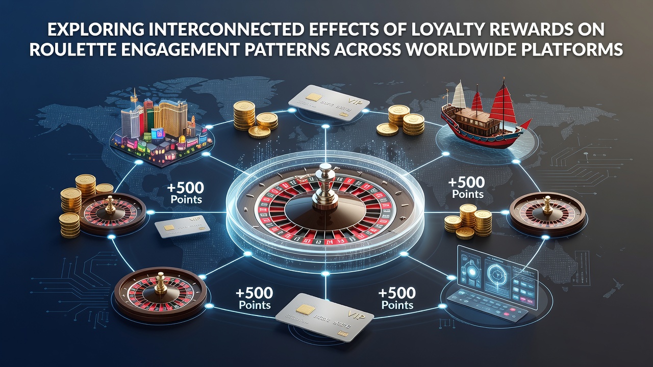Diagramme und Grafiken zeigen die Auswirkungen von Loyalitätsbelohnungen auf Roulette-Engagement weltweit