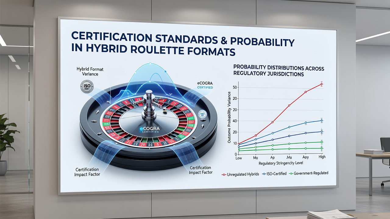 Statistische Prüfungen von Wahrscheinlichkeitsverteilungen in hybriden Roulette-Formaten