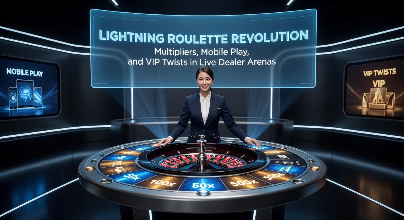 Smartphone mit Lightning Roulette App im Live-Modus, Multiplikatoren leuchten auf dem Bildschirm