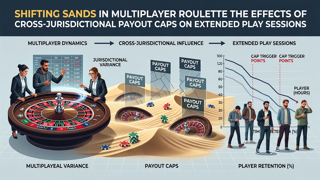 Analyse-Dashboard mit Auszahlungsobergrenzen und Wettsequenz-Verläufen in einem Multiplayer-Roulette