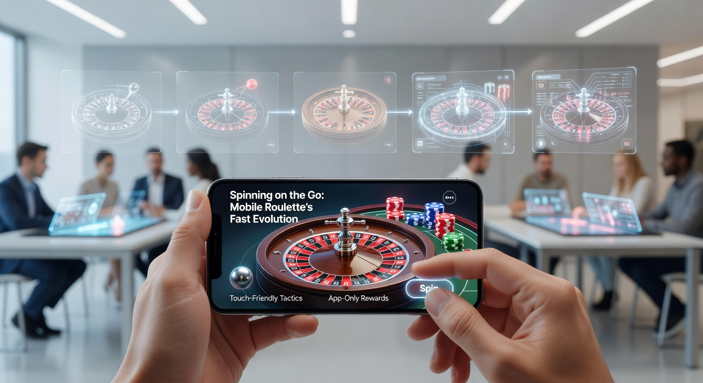 Nahaufnahme eines Tablets mit Roulette-App, die App-spezifische Belohnungen wie Boni-Pop-ups und Touch-Menüs anzeigt