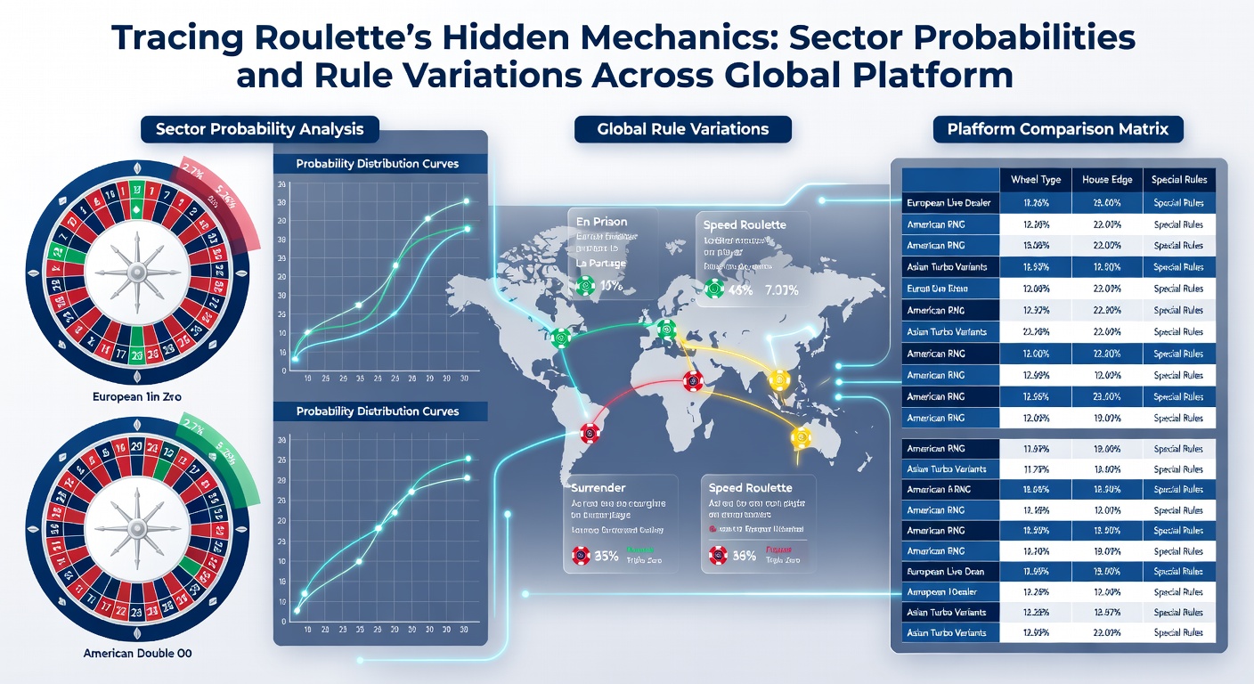 Vergleich globaler Roulette-Plattformen mit Sektorwetten und Regelunterschieden